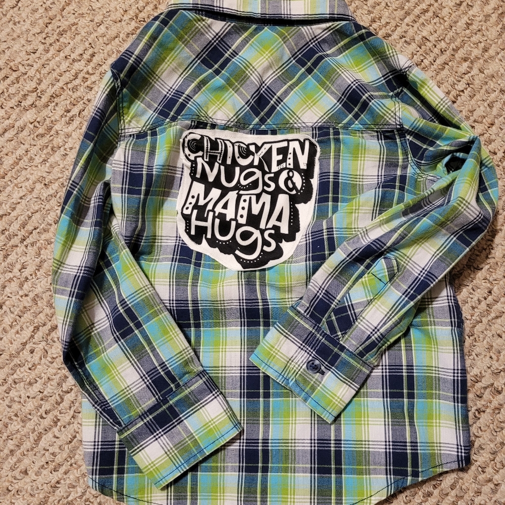 Chicken nugs flannel